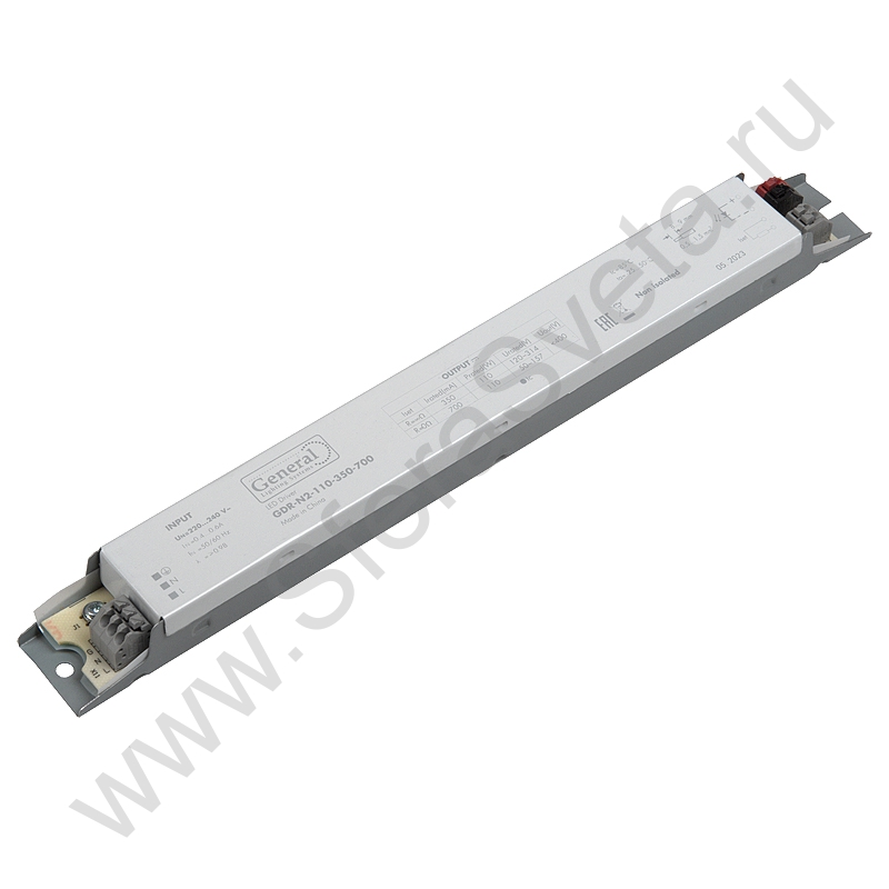 General GDR-N2-110-350-700 Источник тока для LED 110W, 350-700mA, 510132