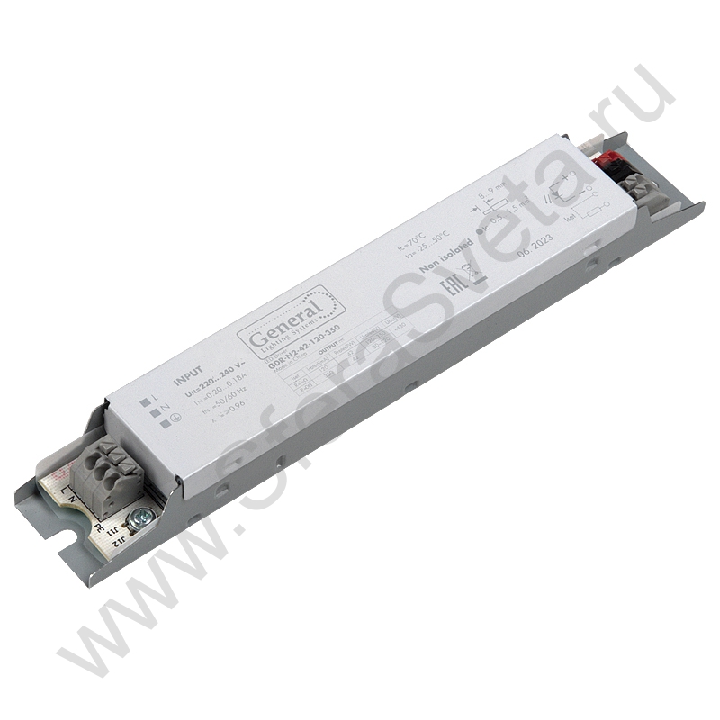 General GDR-N2-42-120-350 Источник тока для LED 42W, 120-350 mA, 510130