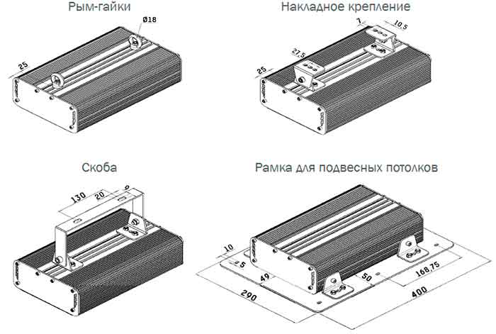 Крепление ССдП